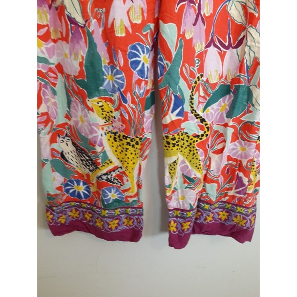 Anthropologie Lil Sire Cheetah Dreams Flannel Sleep Pants SOLD ON EBAY - Picture 6 of 11